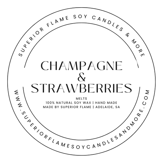 CHAMPAGNE & STRAWBERRIES MELTS